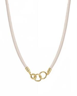 NEW GORJANA women's brooks necklace in cream